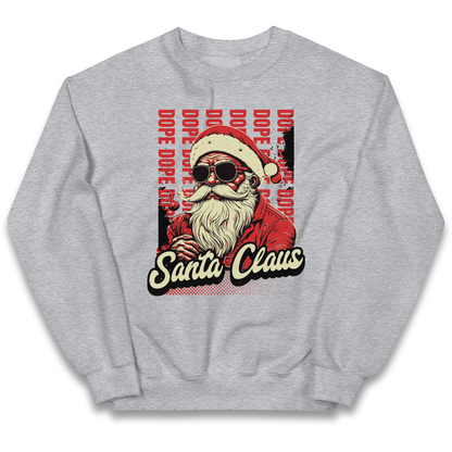 Dope Santa Claus kids sweatshirt