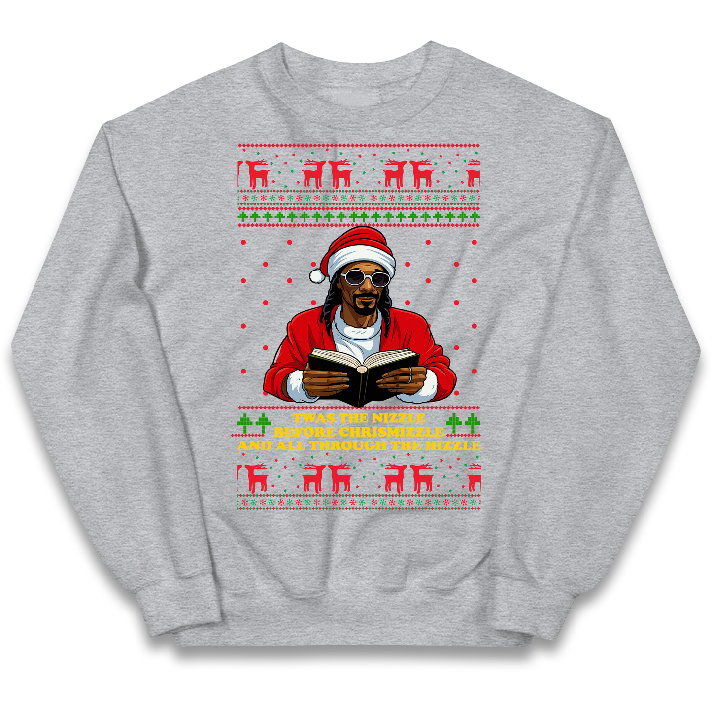 Snoop Dogg Nizzle Christmas Kids Sweatshirt