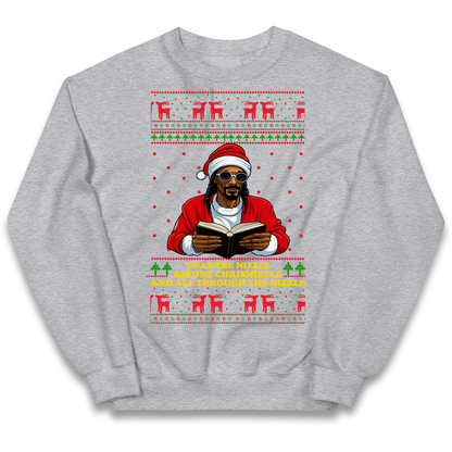 Snoop Dogg Nizzle Christmas Kids Sweatshirt