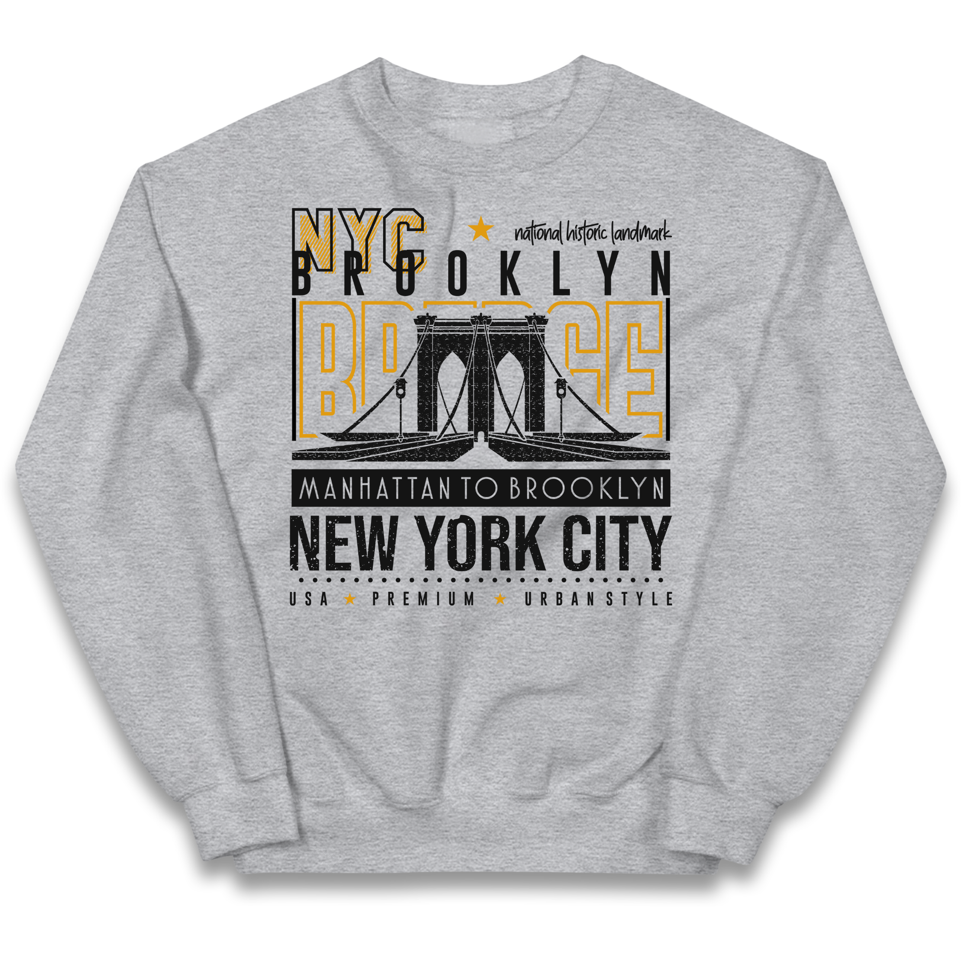 NYC Brooklyn Bridge kids sweatshirt