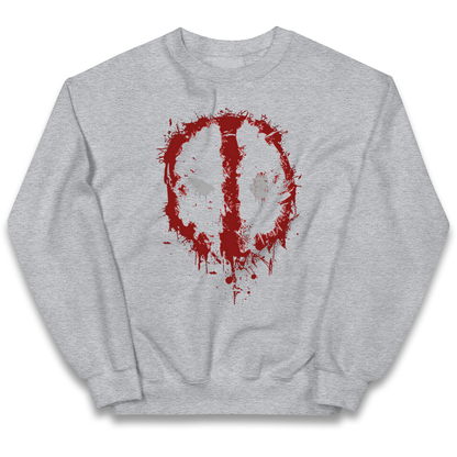 Marvel Deadpool Splatter Icon kids sweatshirt