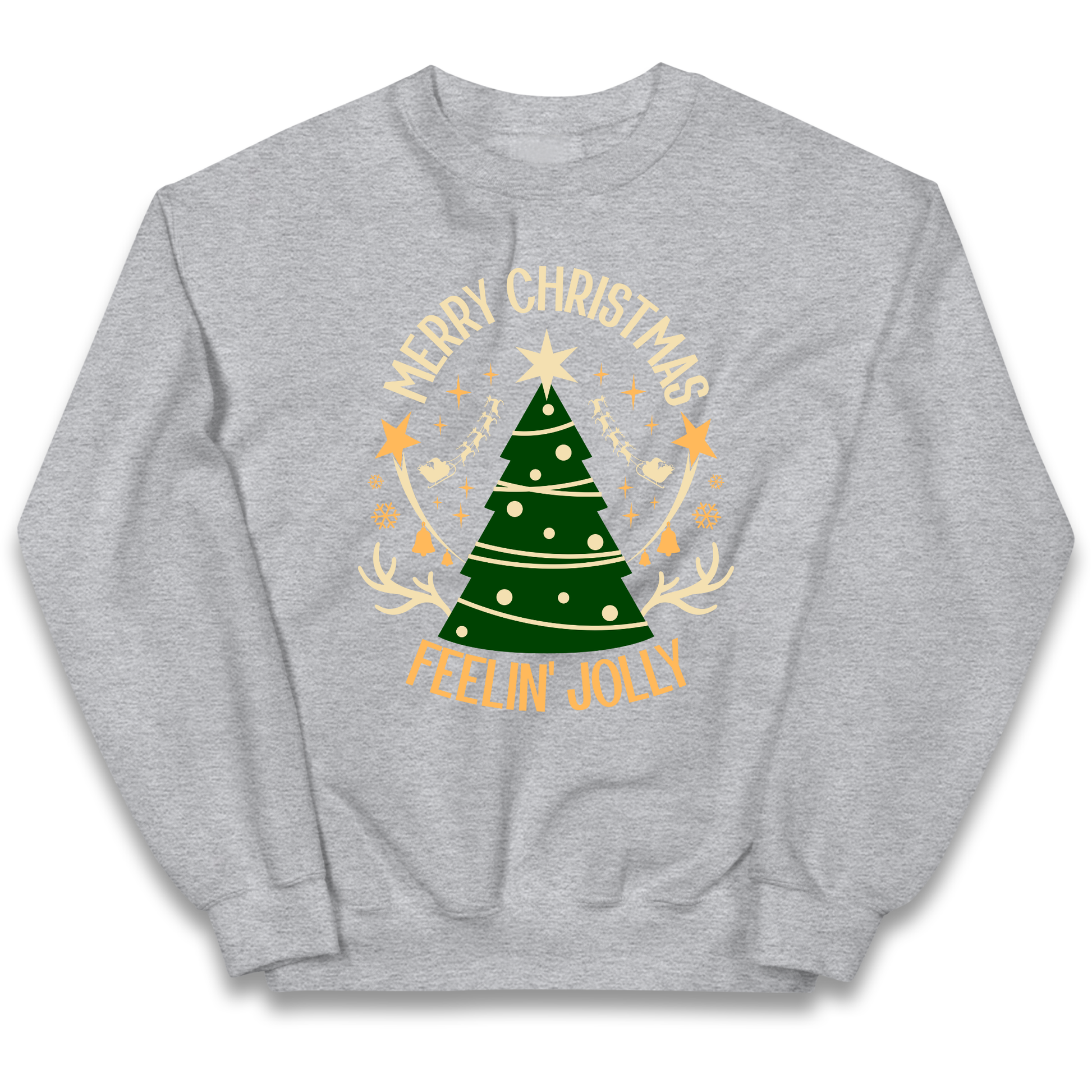 Merry Christmas Feeling Jolly Christmas kids sweatshirt