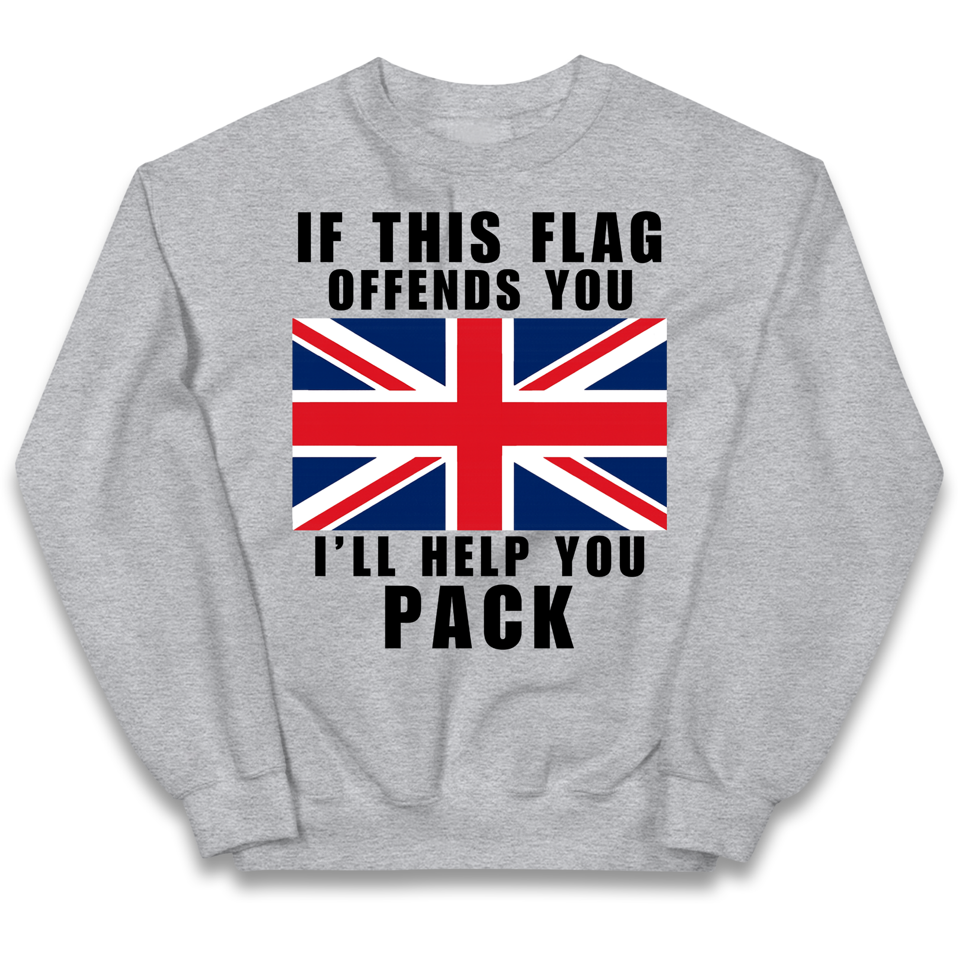 If This Flag Offends You I Will Help You Pack kids sweatshirt