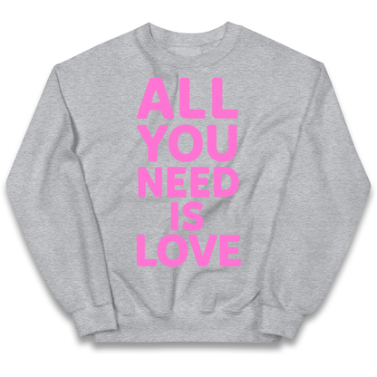 All You Need is Love kids sweatshirt