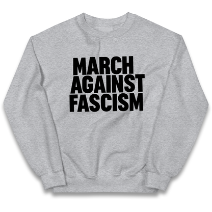 March Against Fascism kids sweatshirt