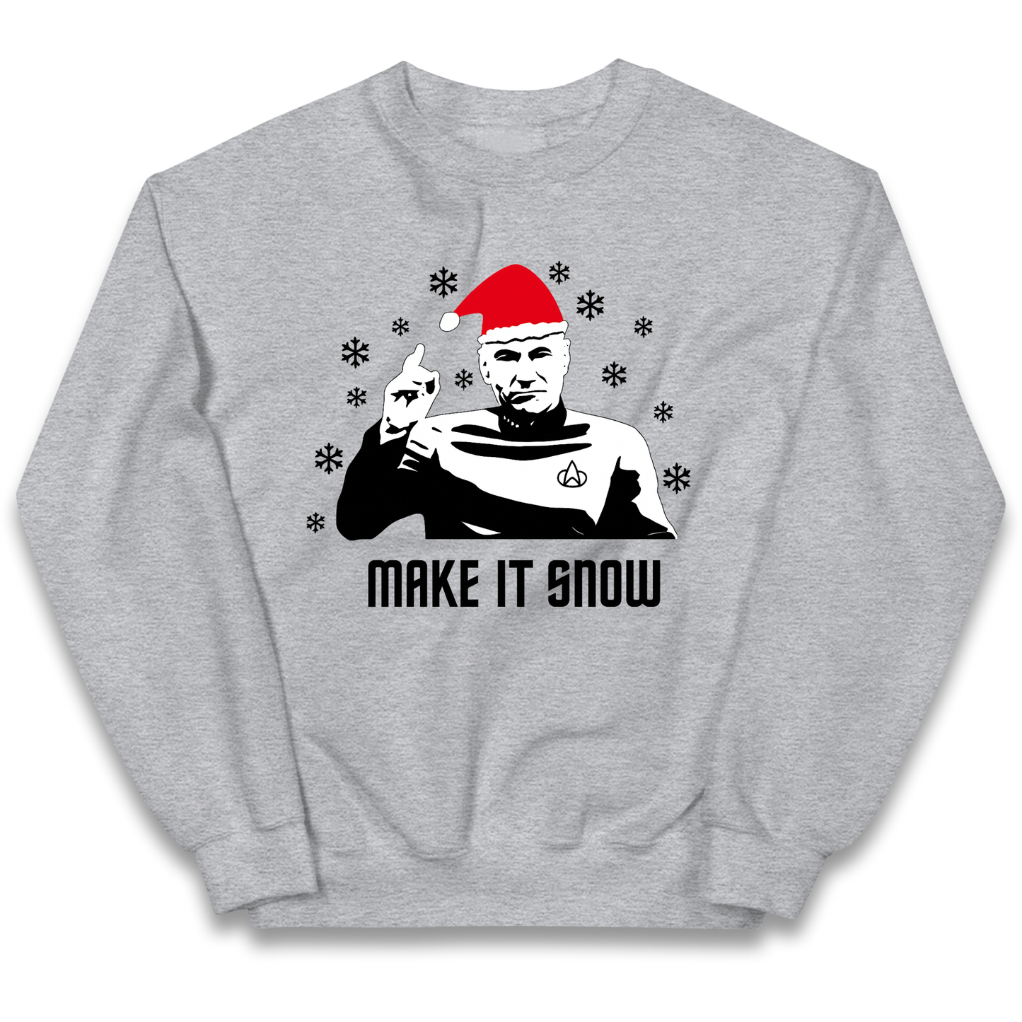 Make It Snow kids sweatshirt