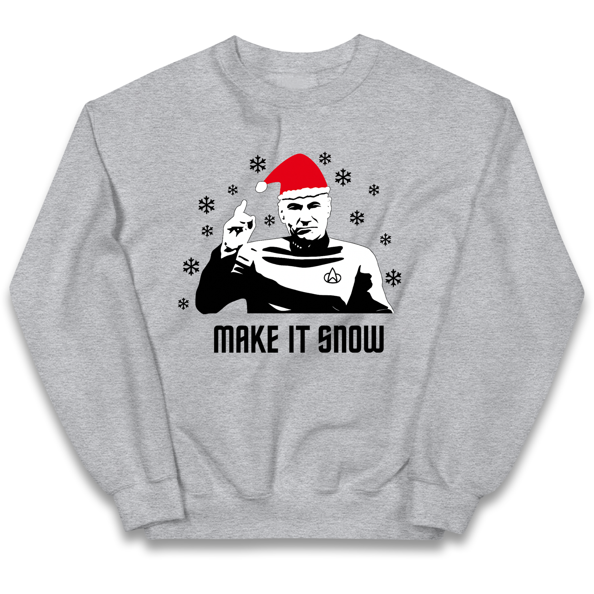Make It Snow kids sweatshirt