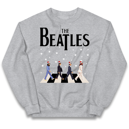 The Beatles Abbey Road Christmas kids sweatshirt