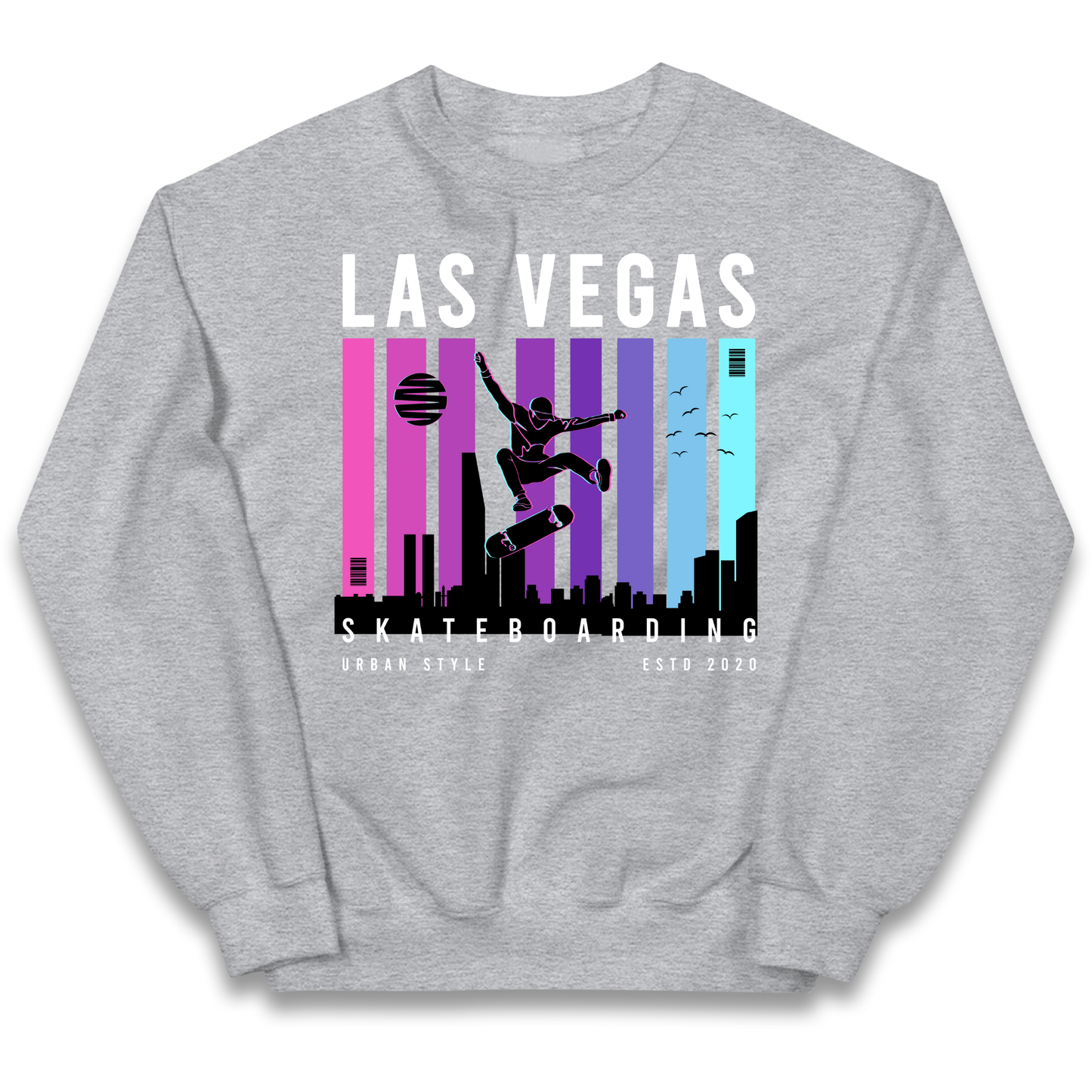 Las Vegas Skateboarding kids sweatshirt