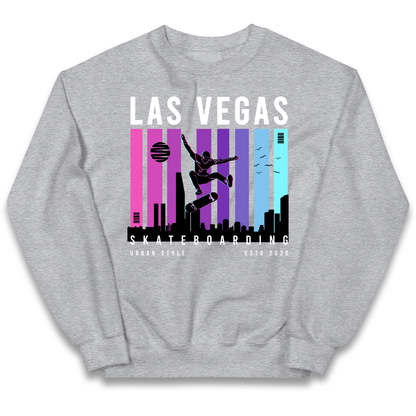 Las Vegas Skateboarding kids sweatshirt