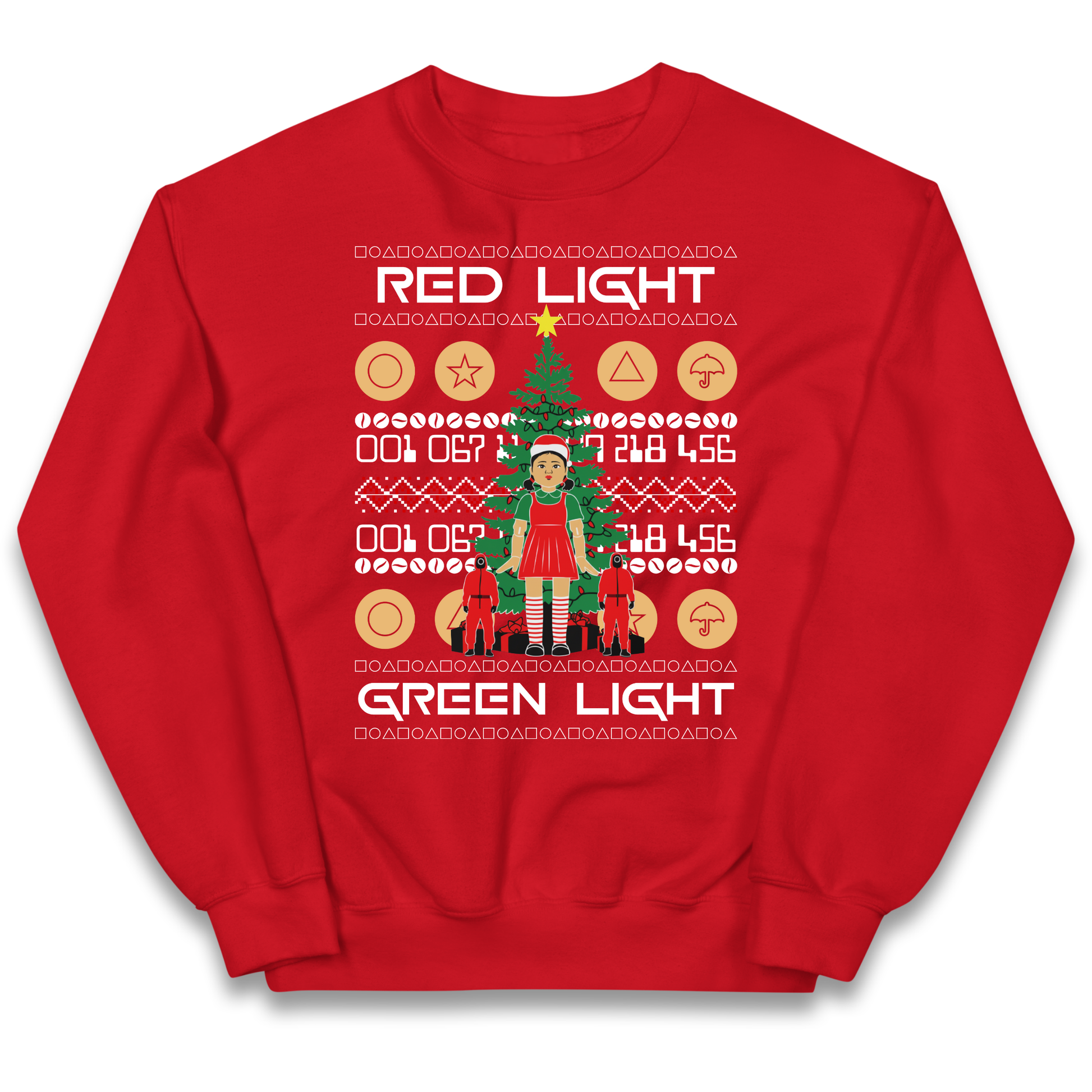 Squid Game Christmas Kids Jumper