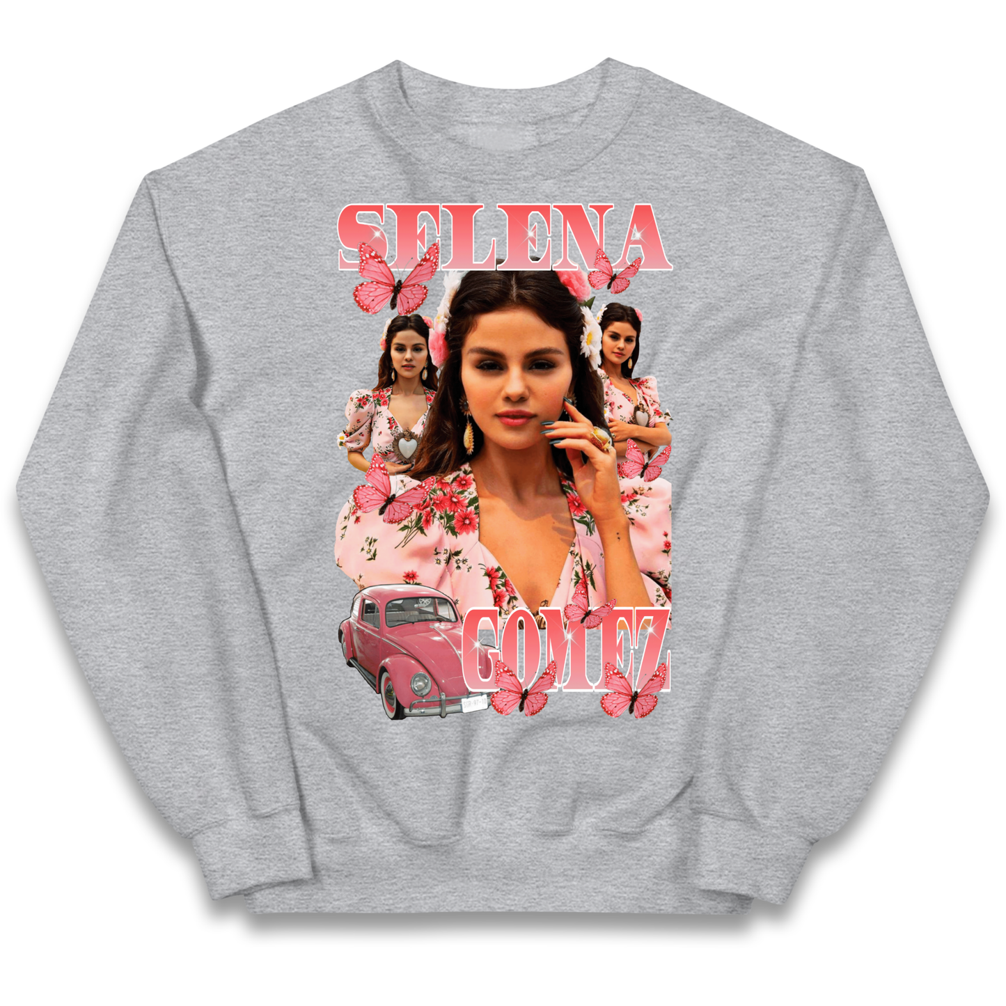 Selena Gomez Pink kids sweatshirt