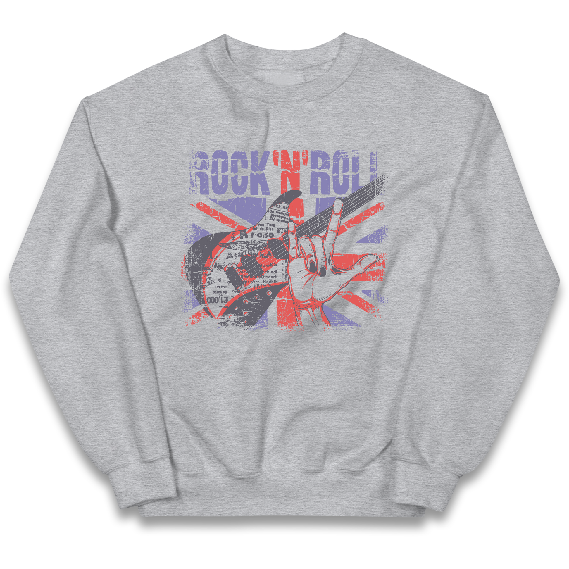 Rock N Roll Union Jack kids sweatshirt