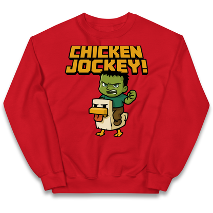 Chicken Jockey Kids Jumper