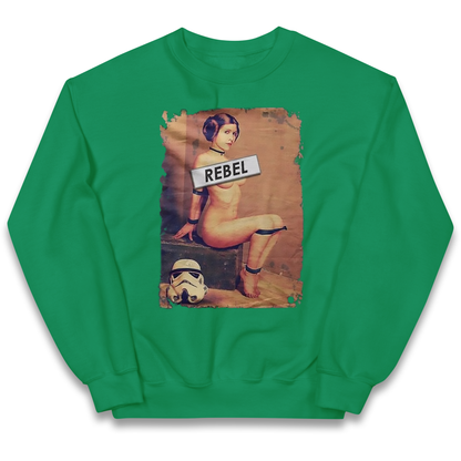 Princess Leia Rebel kids sweatshirt