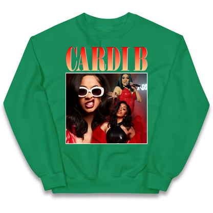 Cardi B kids sweatshirt