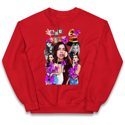 Dua Lipa Butterflies Kids Jumper