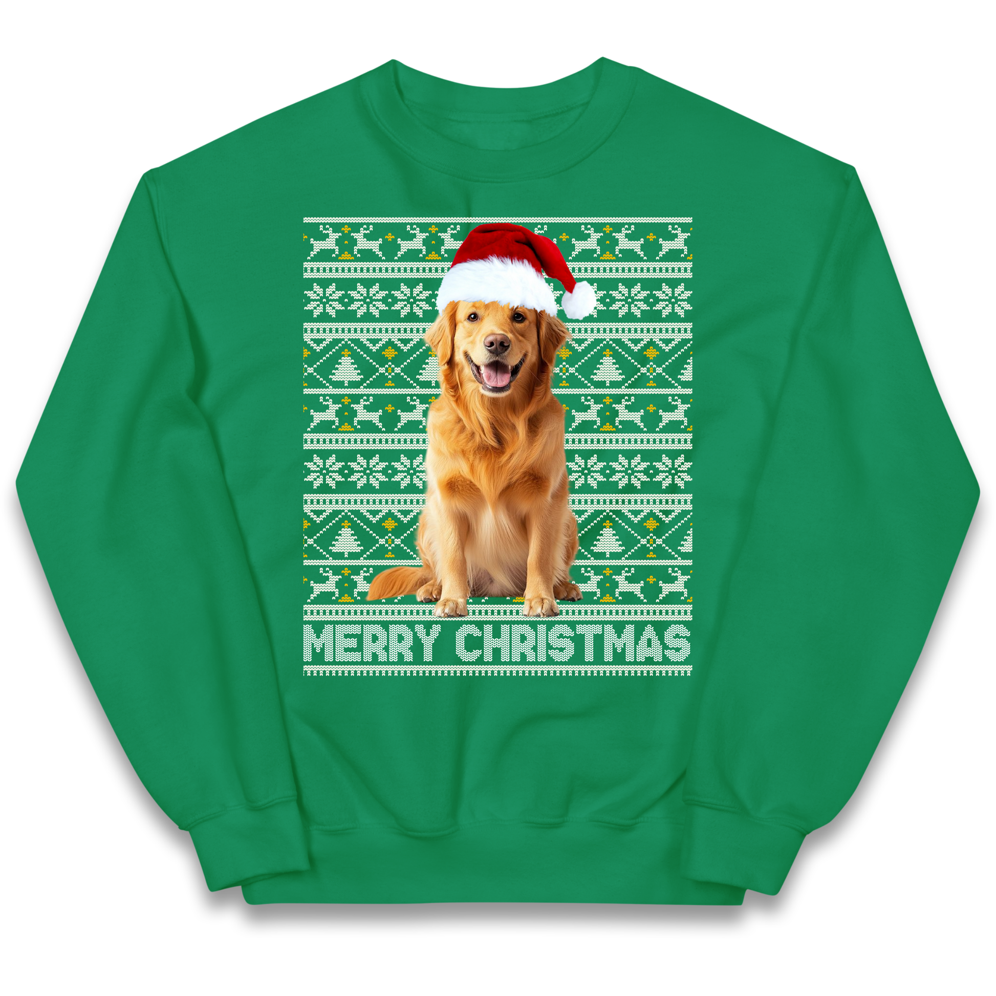 Merry Christmas Dog kids sweatshirt