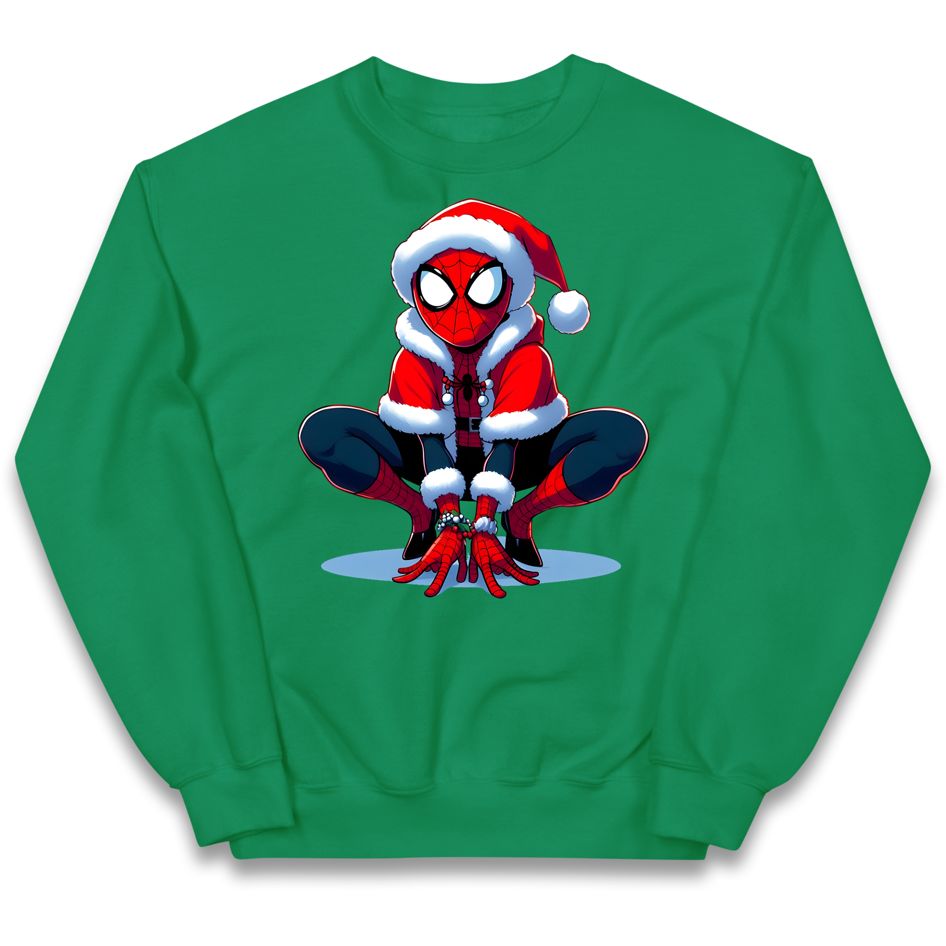 Spiderman Santa kids sweatshirt