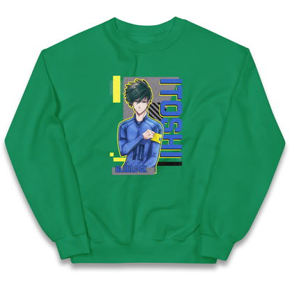 Blue Lock Rin Itoshi kids sweatshirt