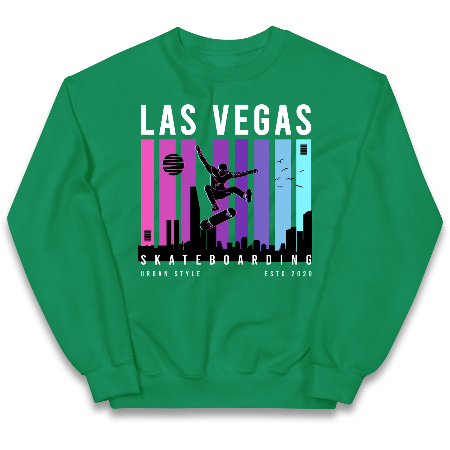 Las Vegas Skateboarding kids sweatshirt