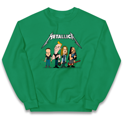 Metallica Cartoon kids sweatshirt