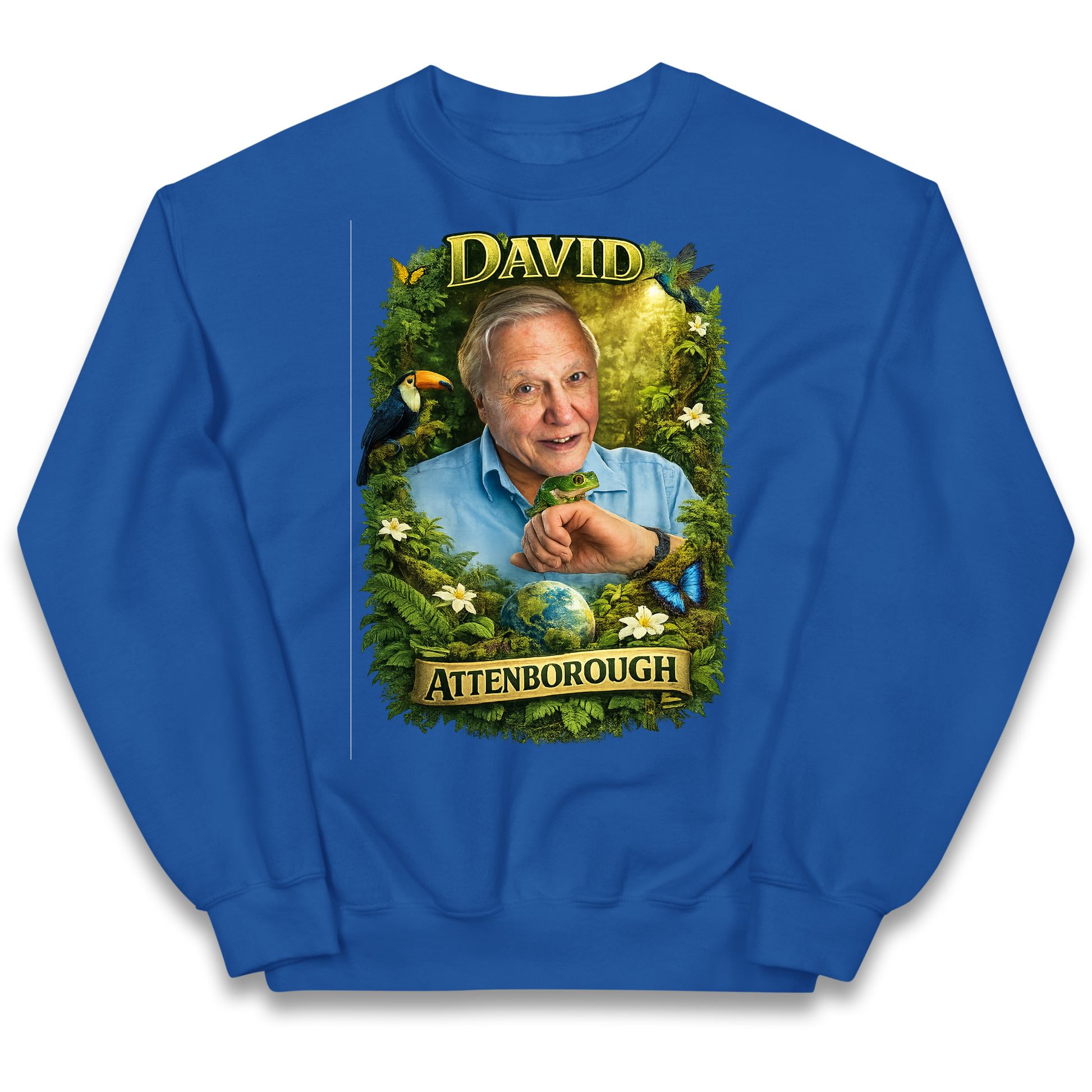 David Attenborough Kids Sweatshirt