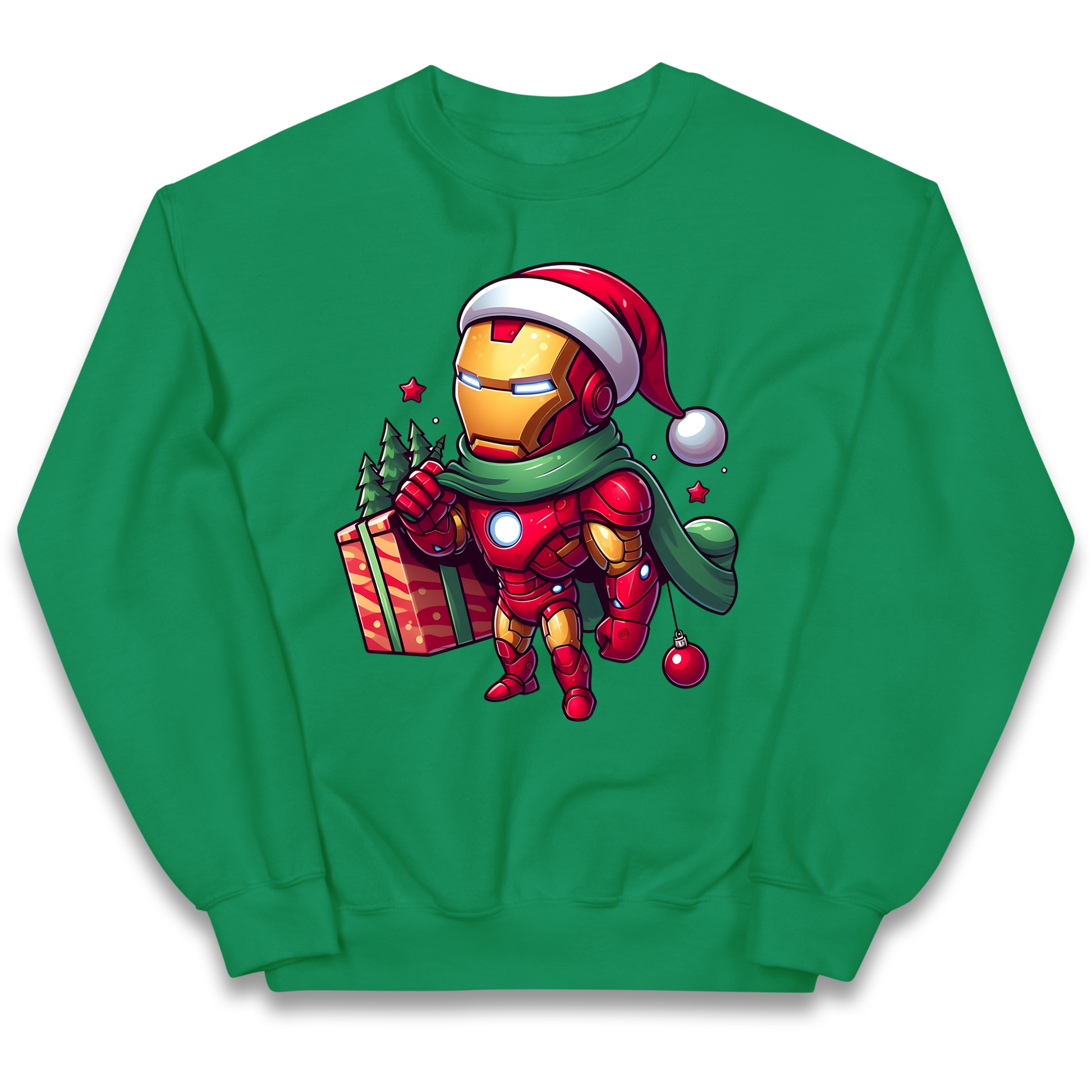 Ironman Santa kids sweatshirt