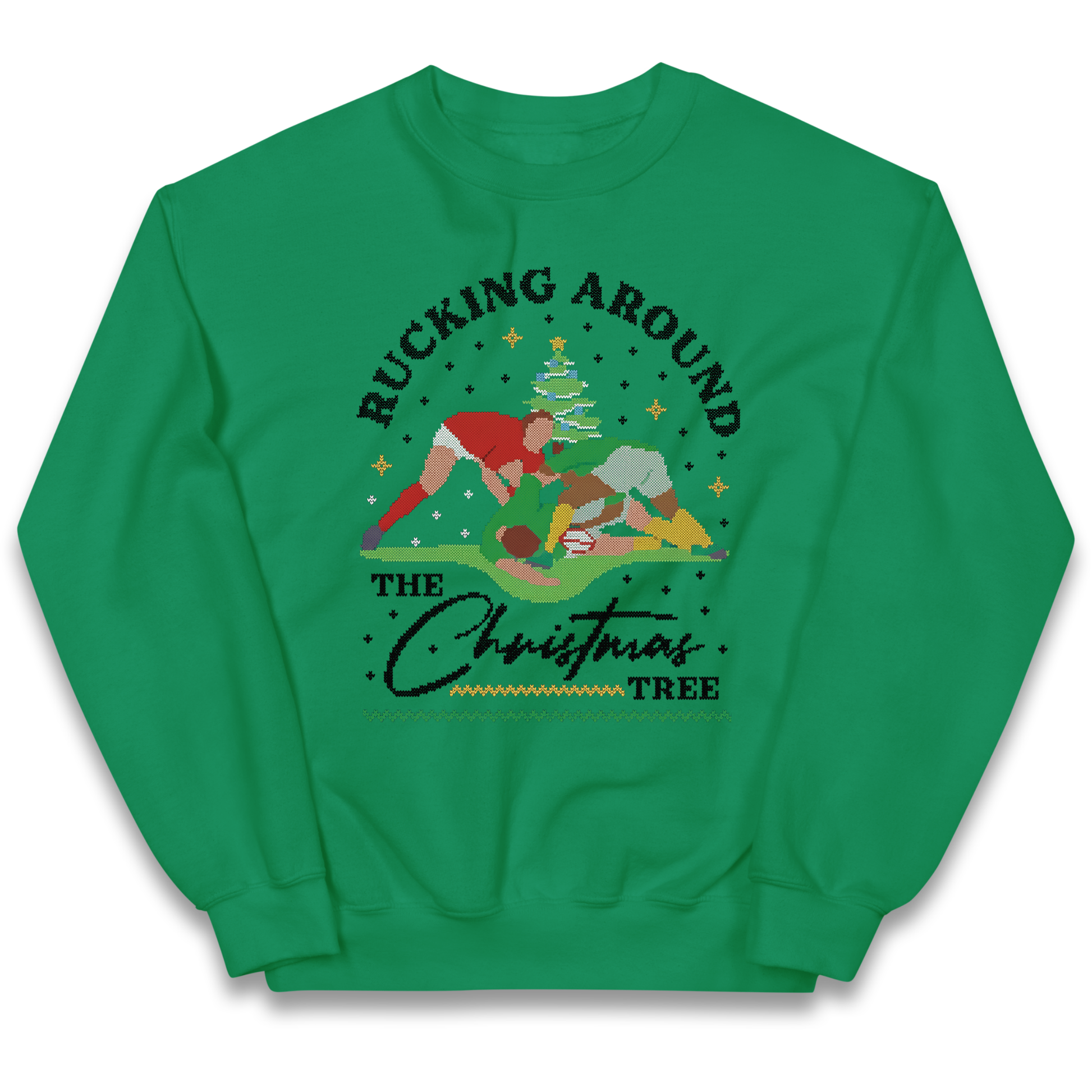 Rugby Christmas Kids Jumper