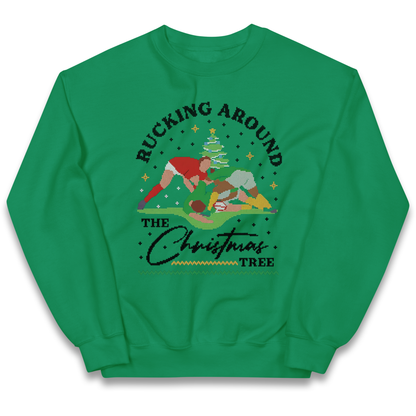 Rugby Christmas Kids Jumper