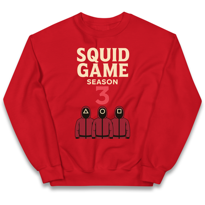 Squid Games Season 3 Kids Jumper