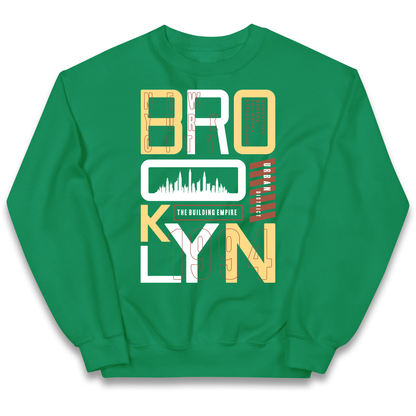 Brooklyn New York Urban District kids sweatshirt
