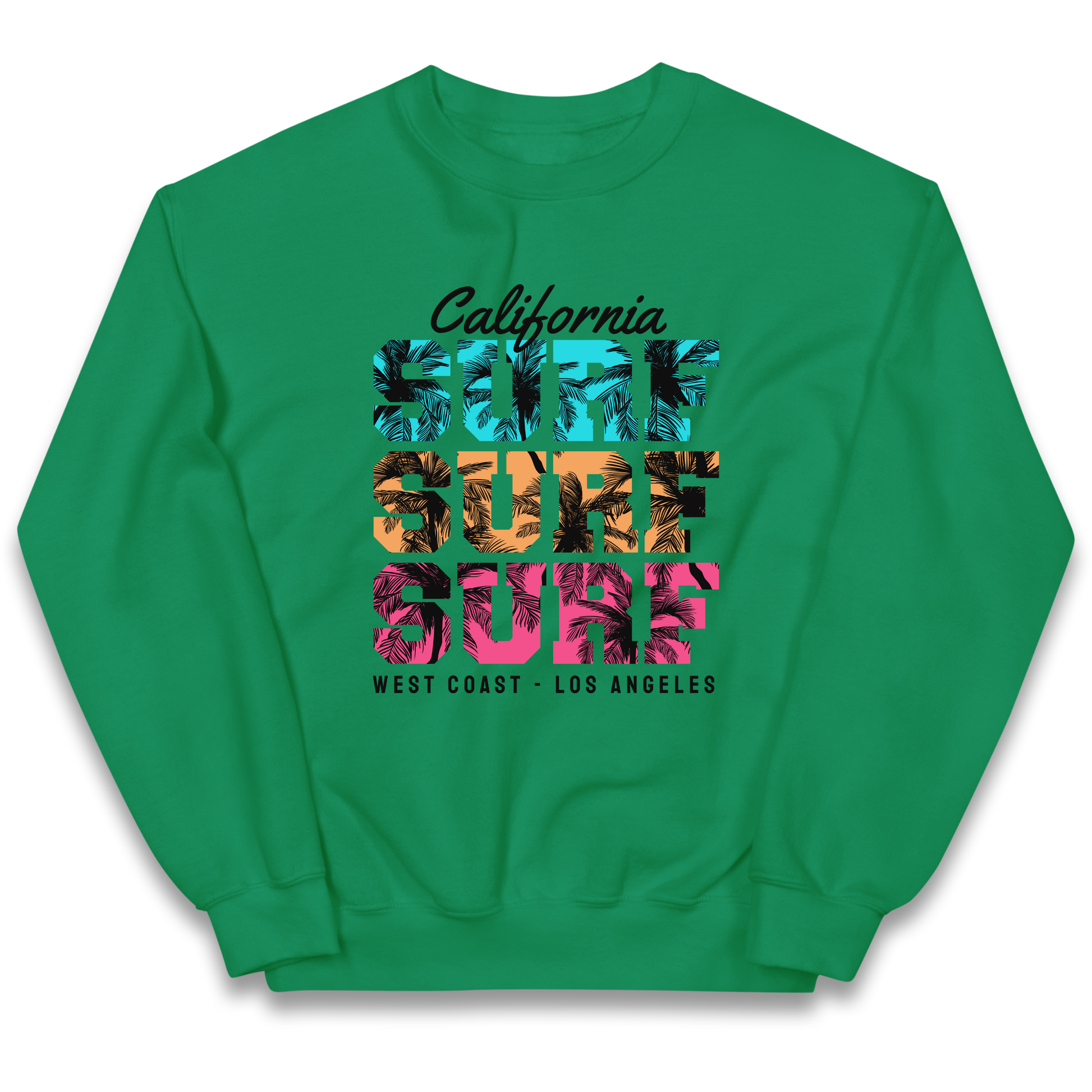 California Surf Surf Surf kids sweatshirt