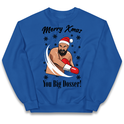 Tyson Fury Christmas Kids Jumper