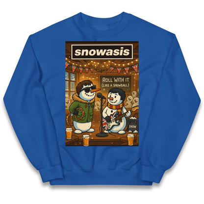 Snowasis Roll Christmas Kids Jumper