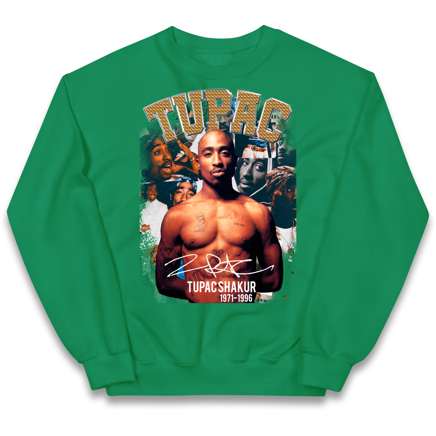 Tupac Shakur 1971 1996 kids sweatshirt