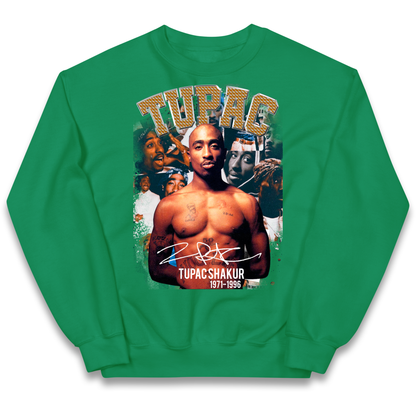 Tupac Shakur 1971 1996 kids sweatshirt