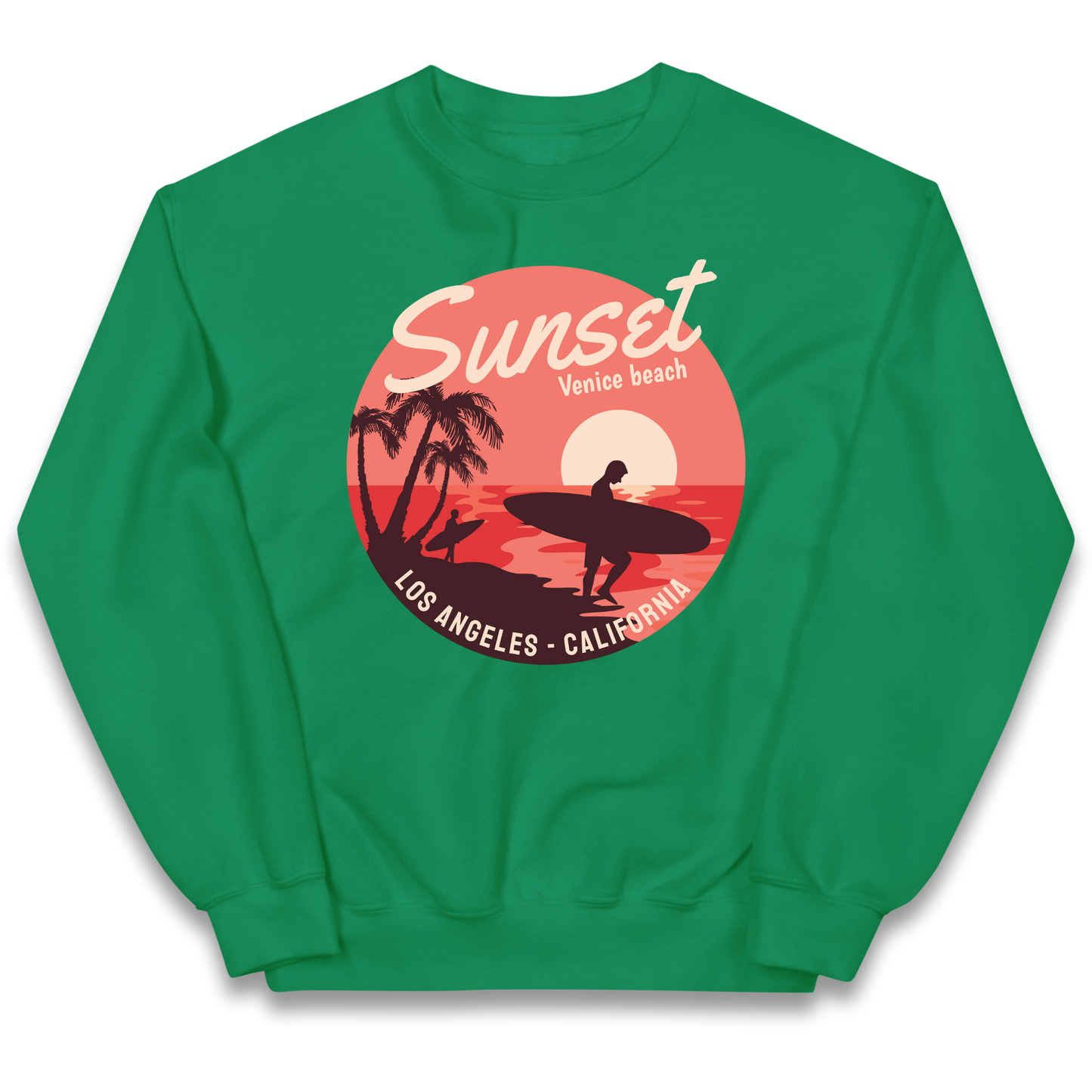 Sunset Venice Beach kids sweatshirt