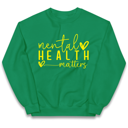 Mental Health Matters kids sweatshirt