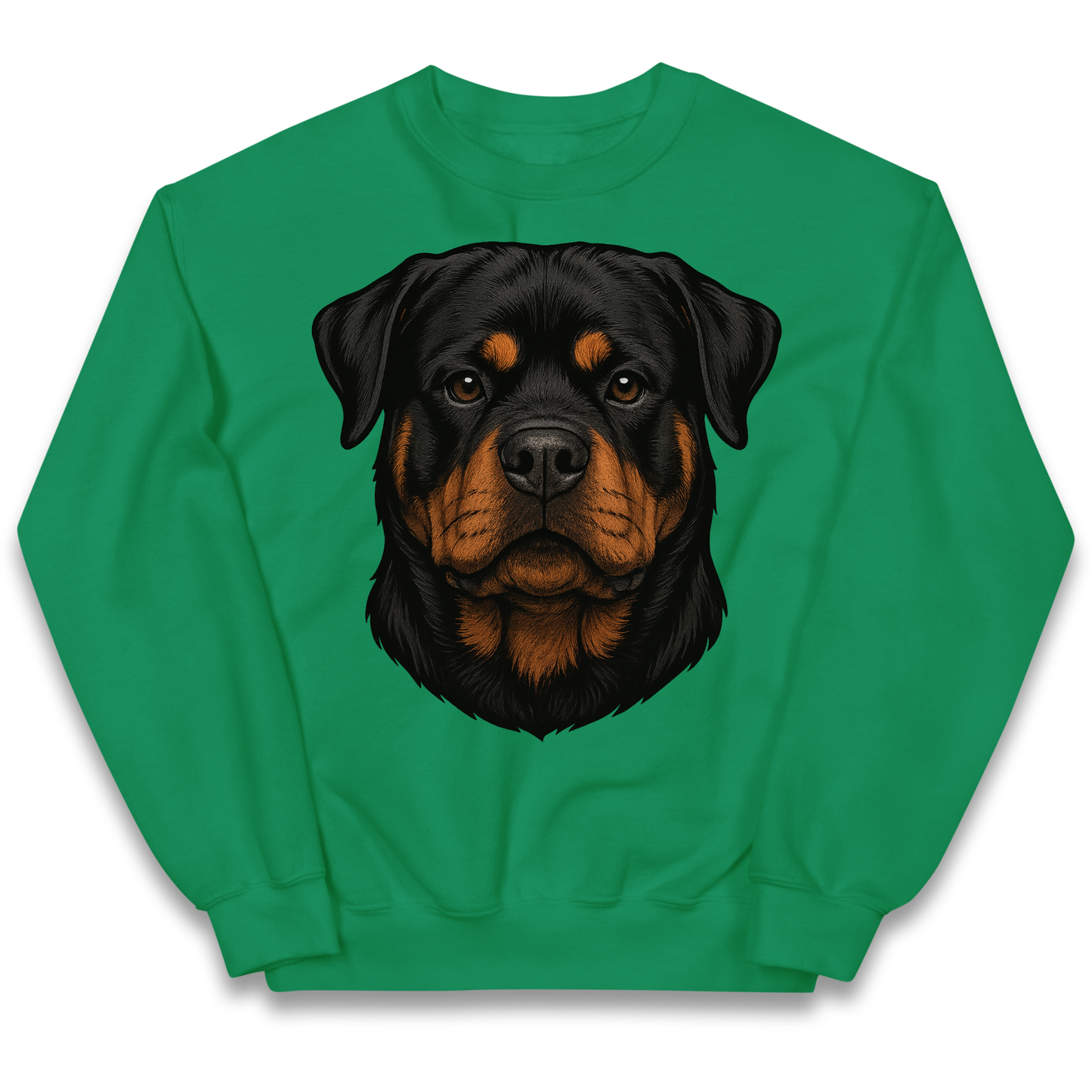 Rottweiler Face kids sweatshirt