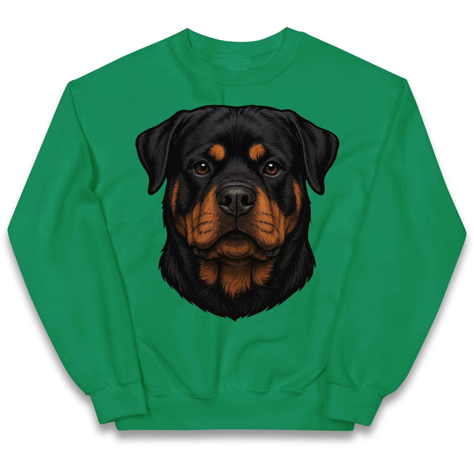 Rottweiler Face kids sweatshirt