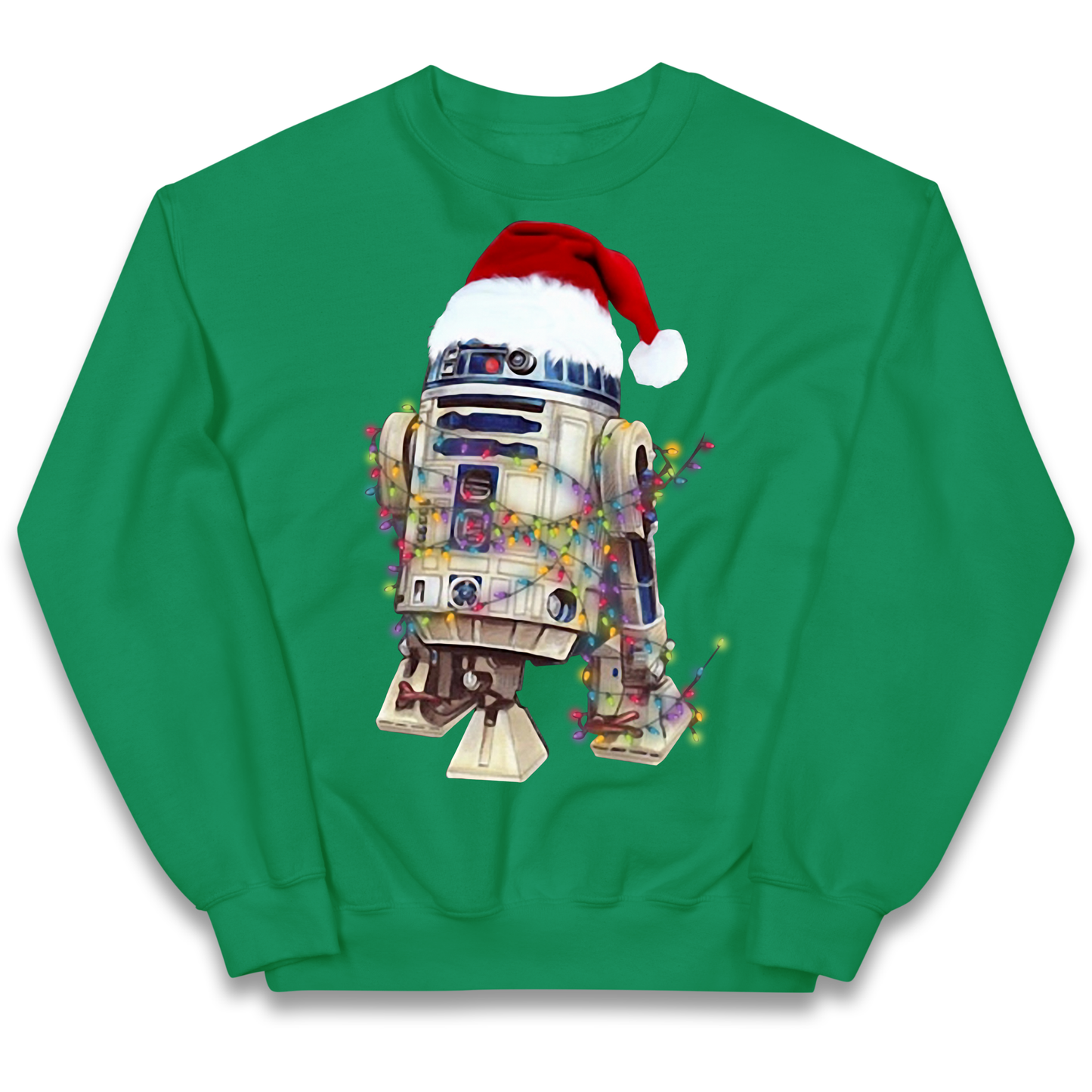 R2D2 Christmas Santa Christmas kids sweatshirt