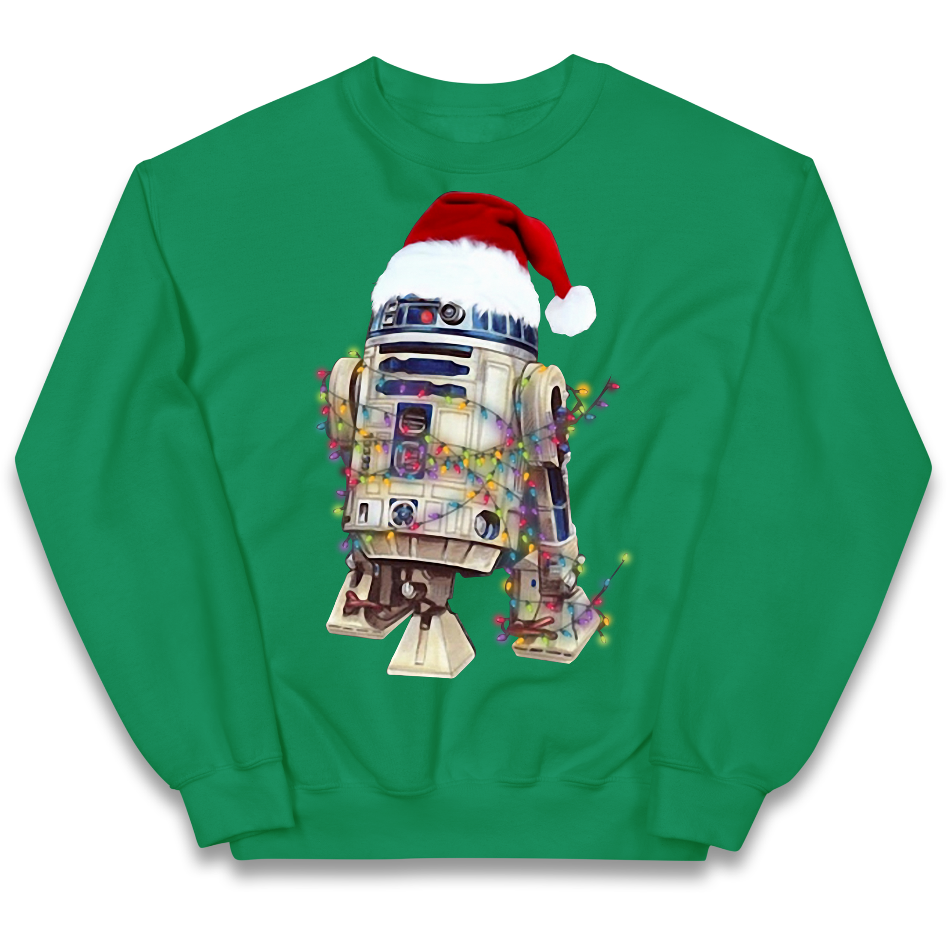 R2D2 Christmas Santa Christmas kids sweatshirt