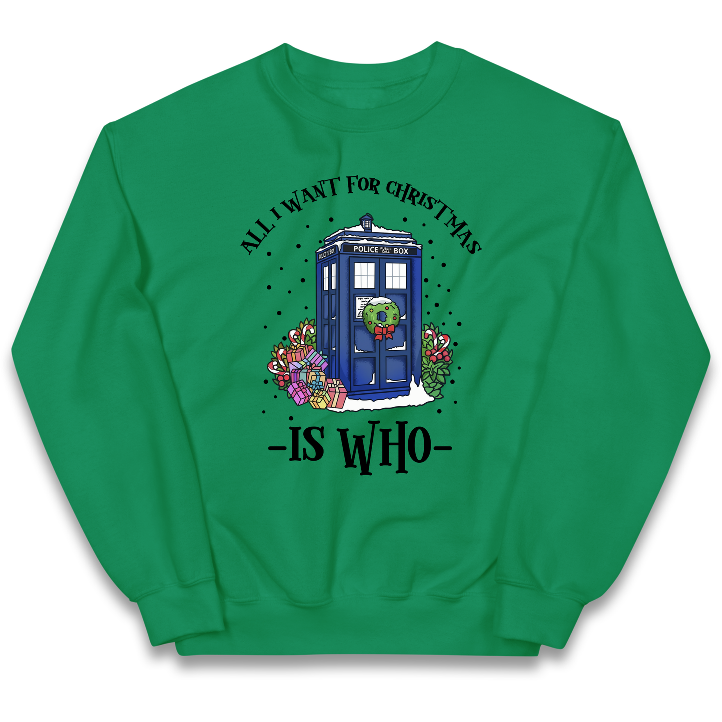 Dr Who Christmas kids sweatshirt