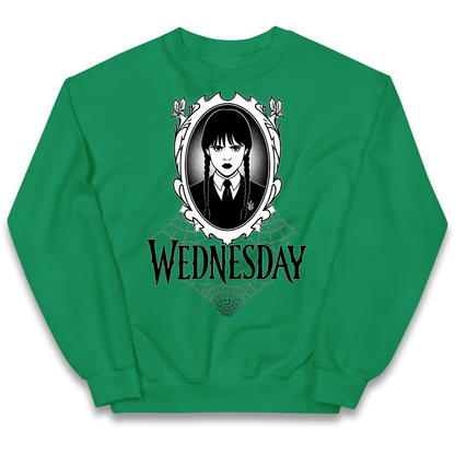 Wednesday Series kids sweatshirt