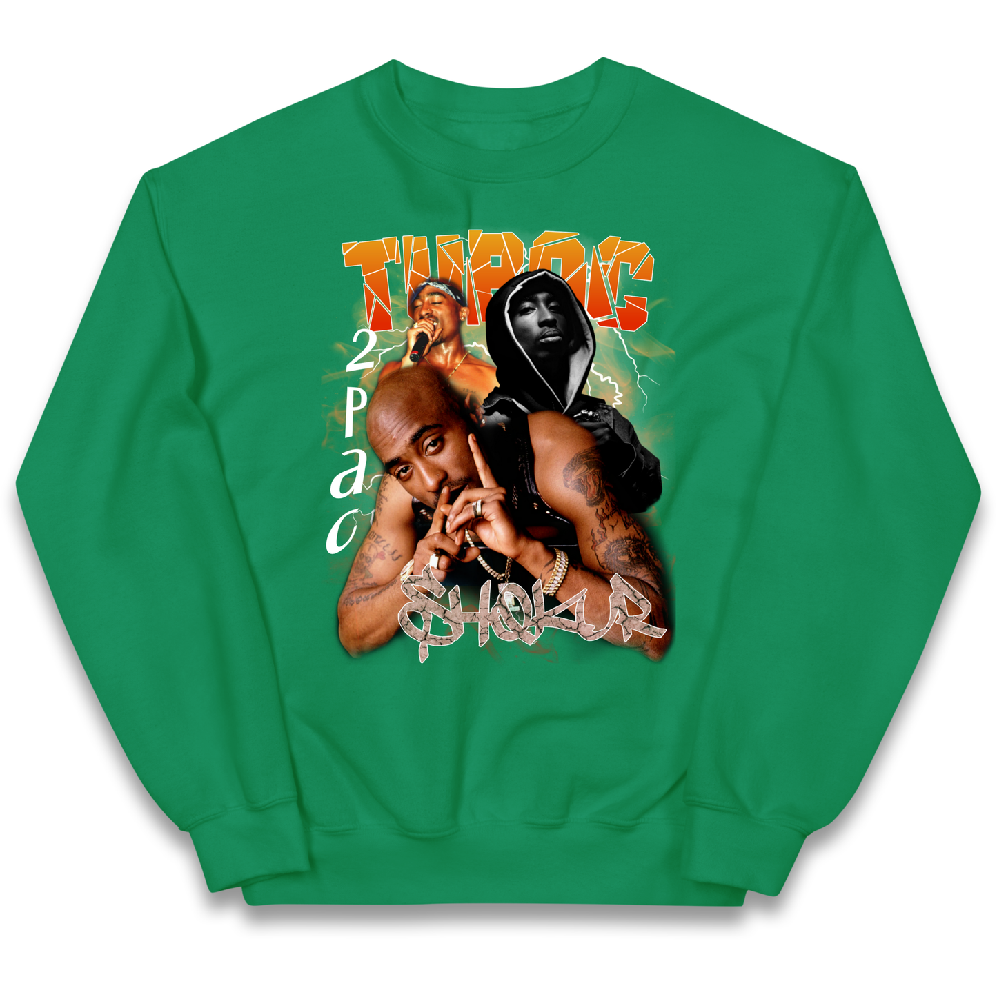 Tupac All Eyez On Me kids sweatshirt