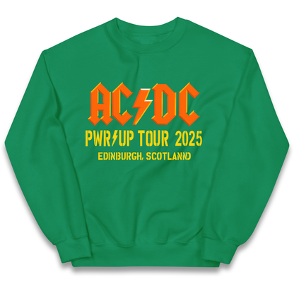 AC/DC Power Up Tour 2025 kids sweatshirt