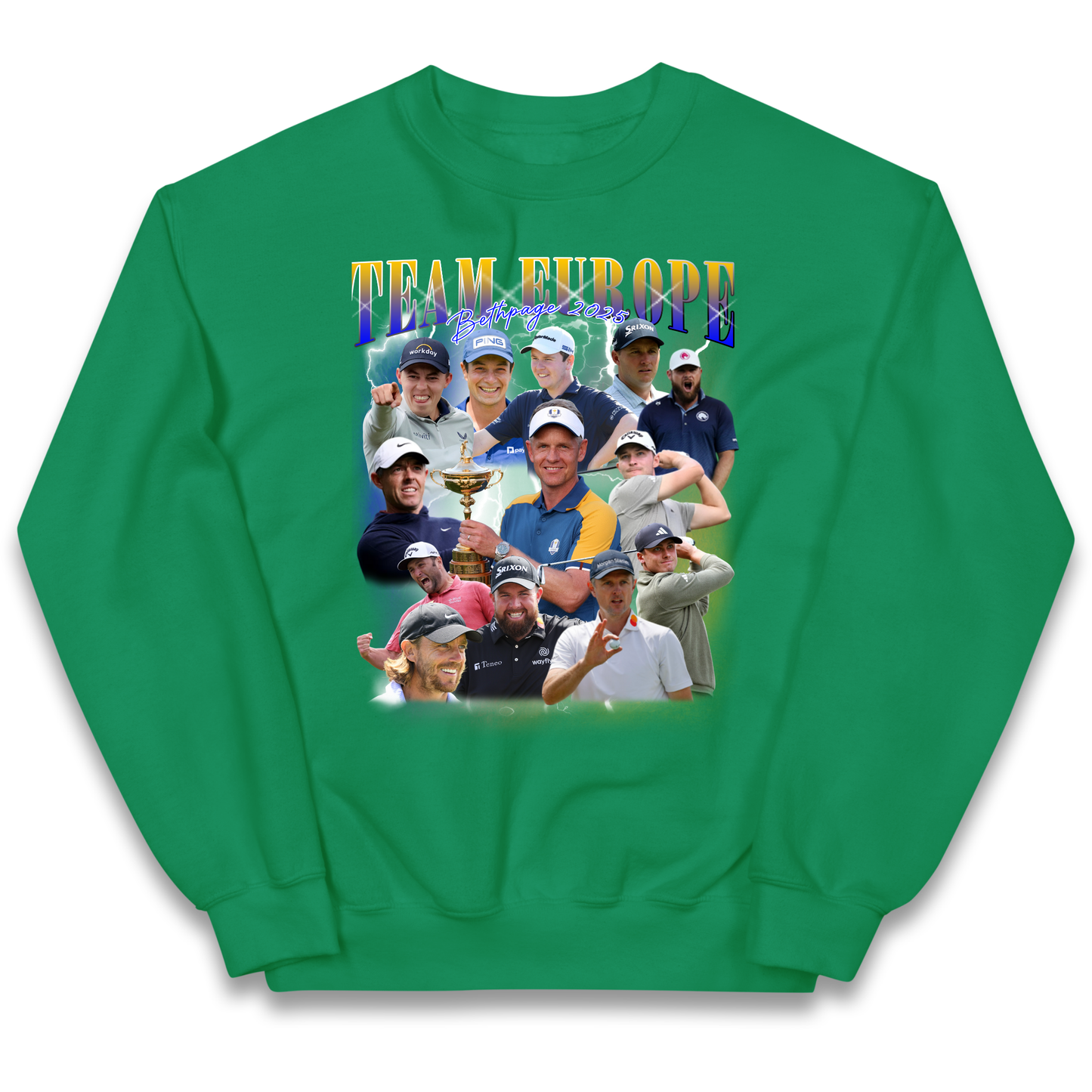 Ryder Cup 2025 Team Europe kids sweatshirt