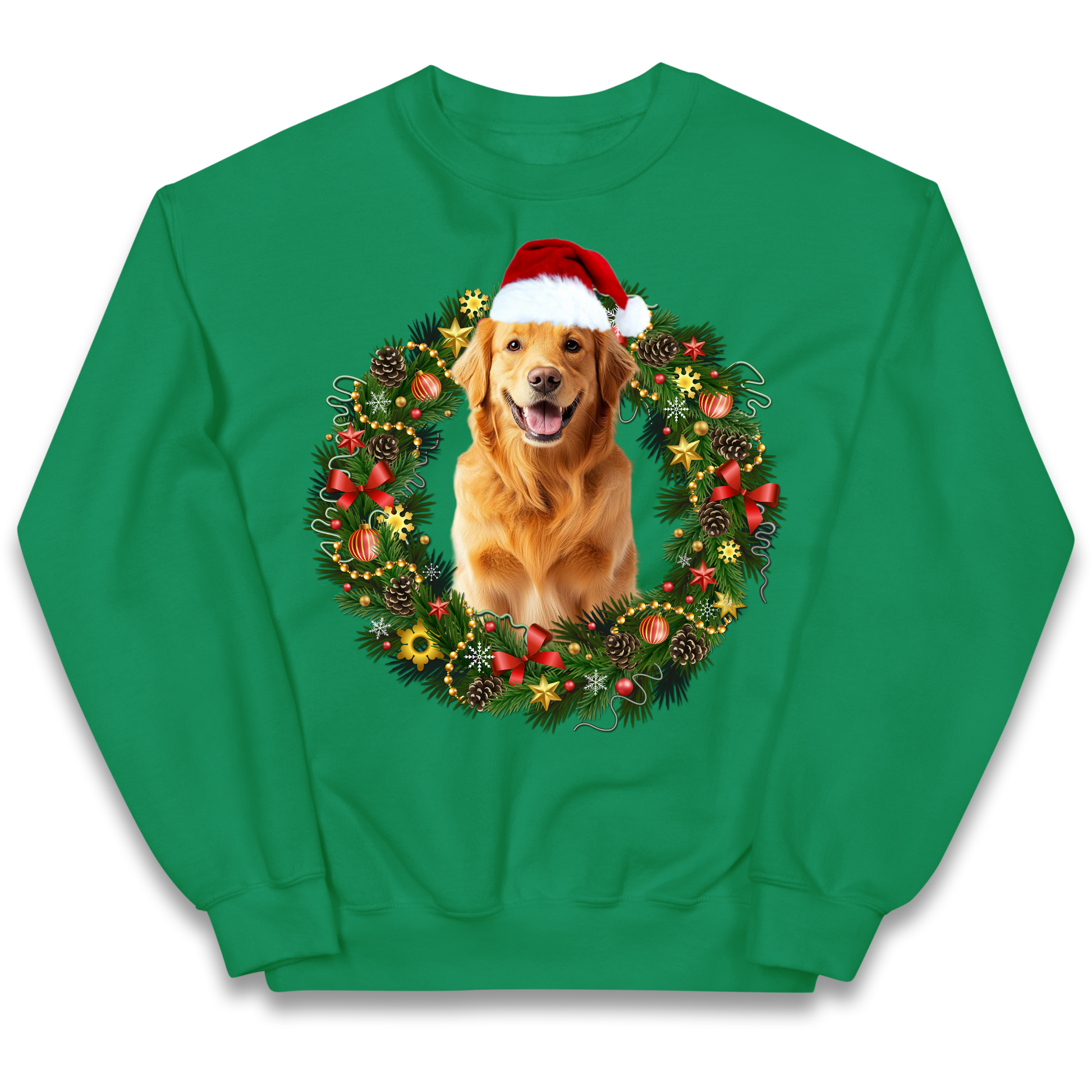 Dog Christmas kids sweatshirt