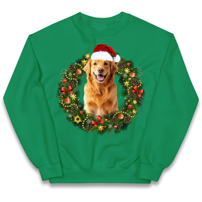 Dog Christmas kids sweatshirt